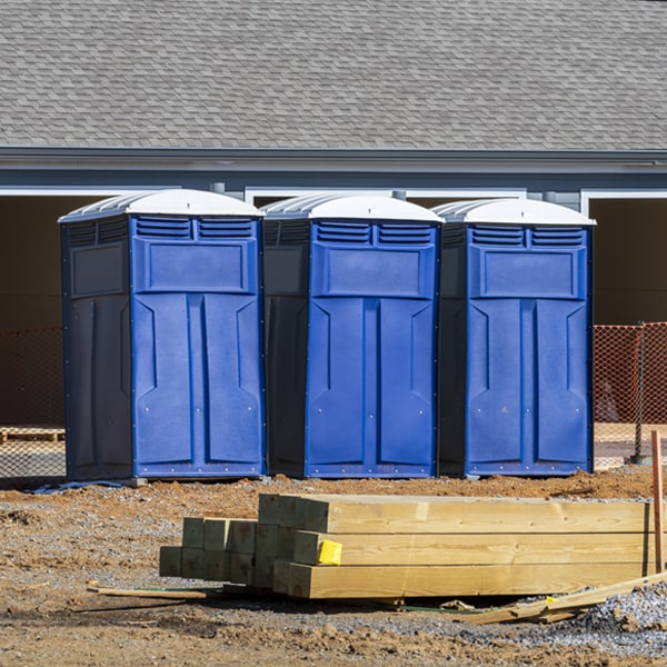 what is the cost difference between standard and deluxe portable toilet rentals in Pine Mountain Club California